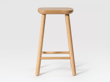 JASPER COUNTER - Oak stool with footrest by Liqui Contracts - view 3